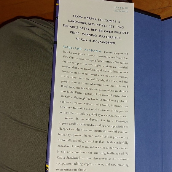 Go Set a Watchman by Harper Lee - Picture 2 of 2